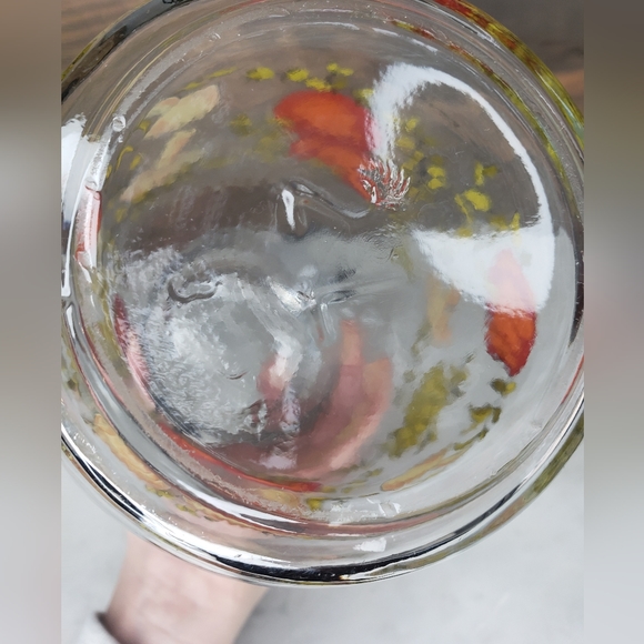 Vintage spice of life MCM glass canister set 2L and 1.5L latch top 🍄 - Picture 13 of 15